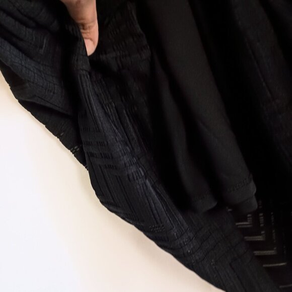 Cato Black Sheath Dress Short Sleeve Lined Size XL Classic Elegant Workwear - Picture 8 of 11